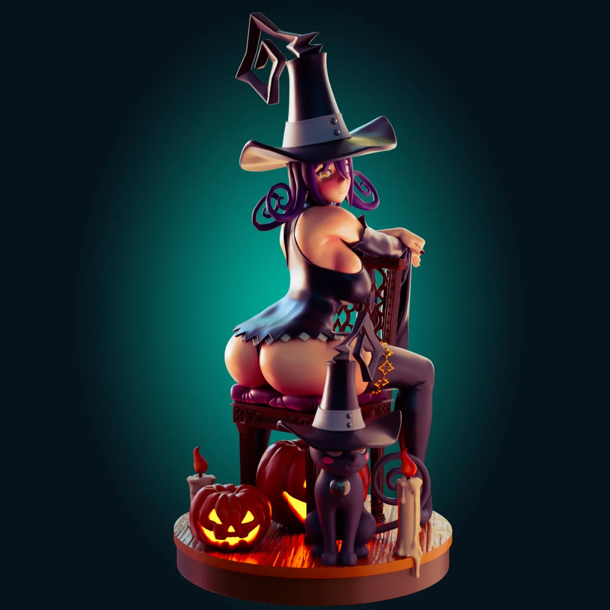 Blair | Fan Art | 3D Printed Resin Model Garage Kit | *Un-Painted* | Officer Rhu