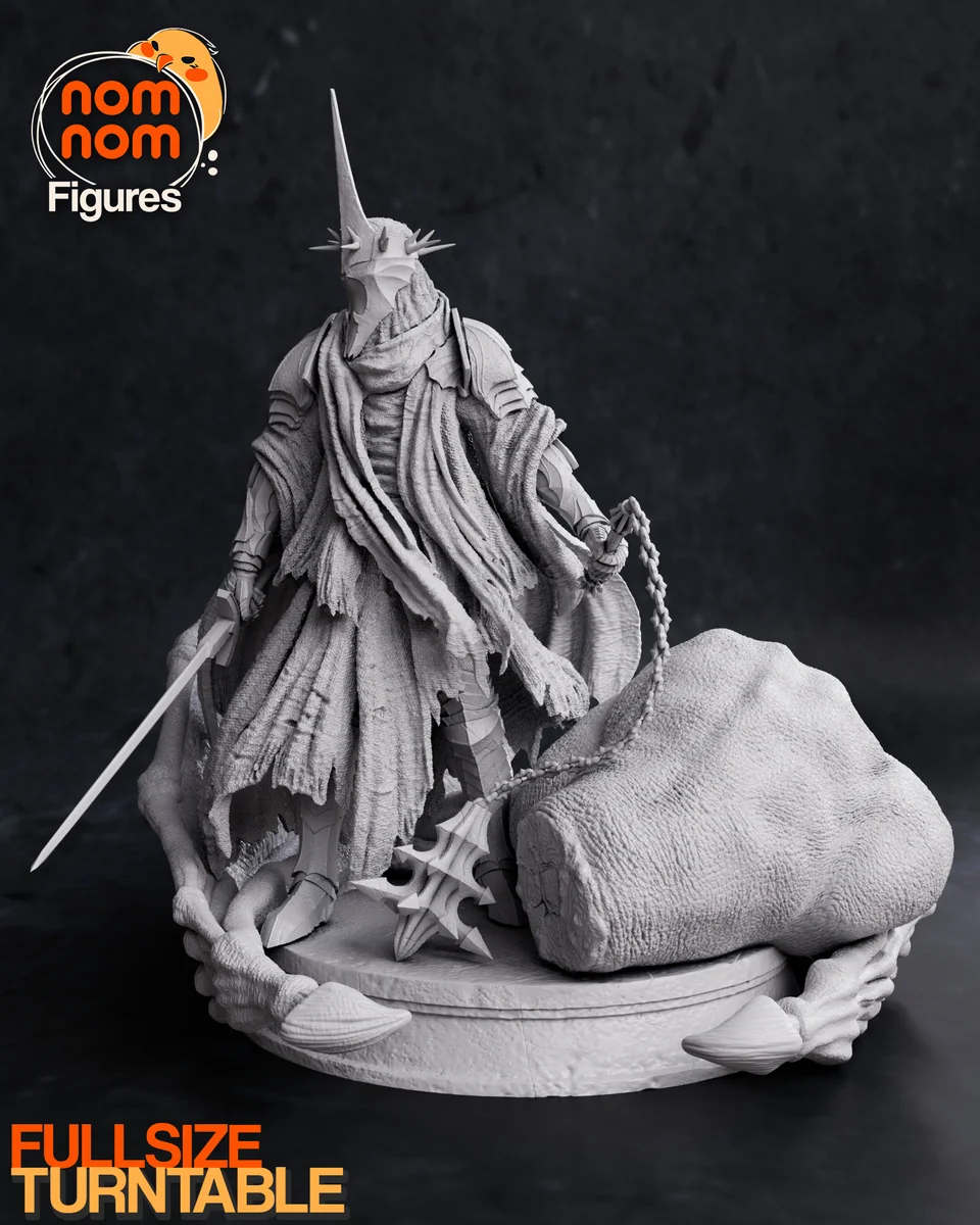 Witch king of Angmar | Fan Art | 3D Printed Resin Model Garage Kit | *Un-Painted* | Nomnom 7