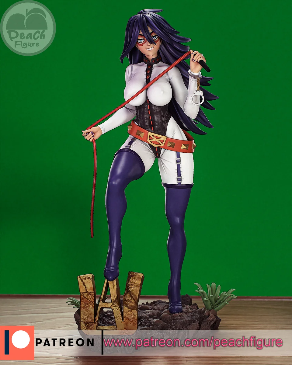 Midnight | Fan Art | 3D Printed Resin Model Garage Kit | *Un-Painted* | Peach Figure 3