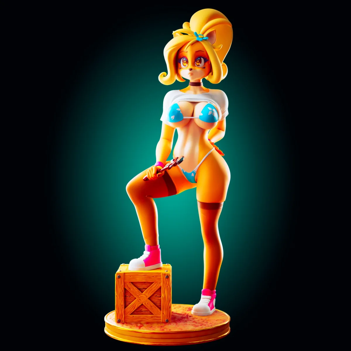 Coco | Fan Art | 3D Printed Resin Model Garage Kit | *Un-Painted* | Officer Rhu 3