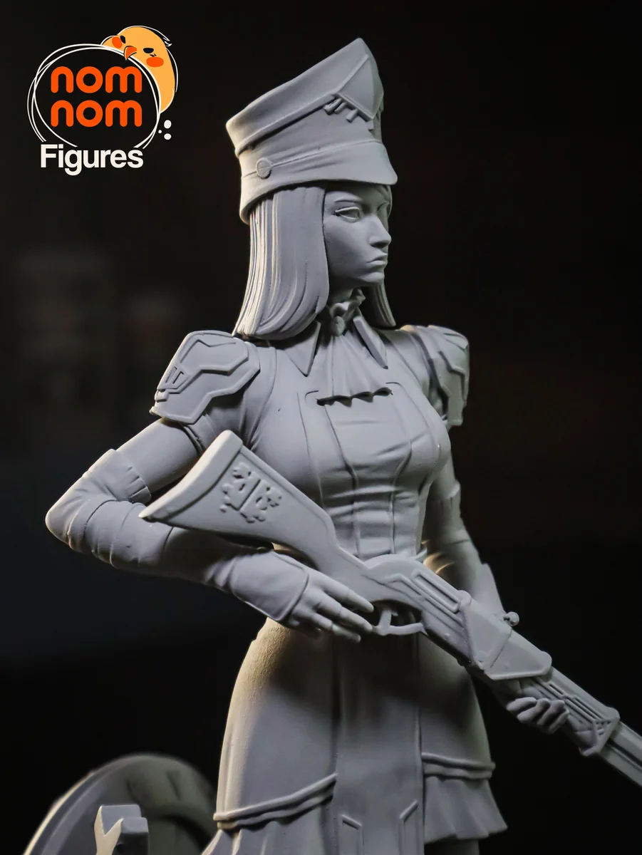 Caitlyn | Fan Art | 3D Printed Resin Model Garage Kit | *Un-Painted* | Nomnom 15