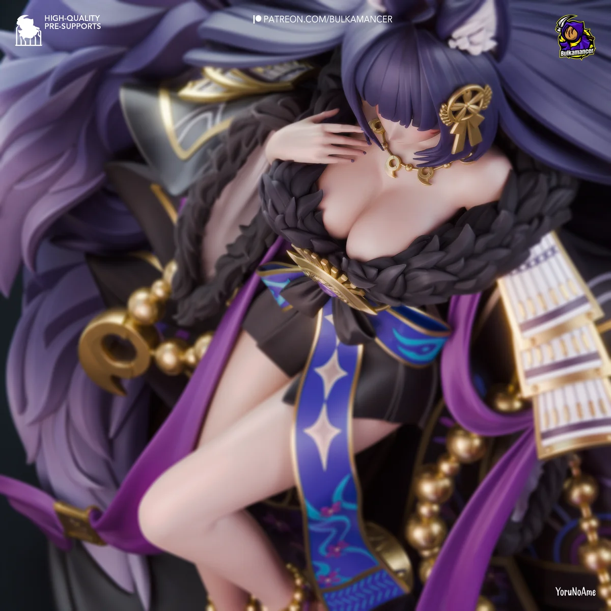 Musashi | Fan Art | 3D Printed Resin Model Garage Kit | *Un-Painted* | Bulkamancer 4