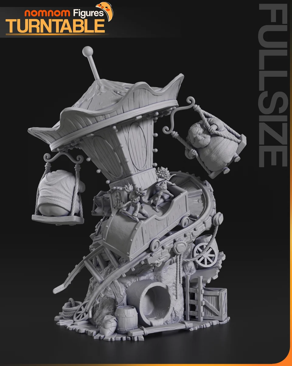 Alone and Low | Fan Art | 3D Printed Resin Model Garage Kit | *Un-Painted* | Nomnom 8