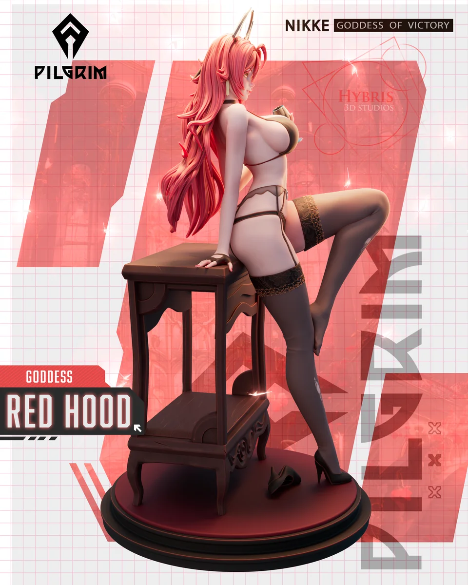 Red Hood | Fan Art | 3D Printed Resin Model Garage Kit | *Un-Painted* | Hybris Studios 7