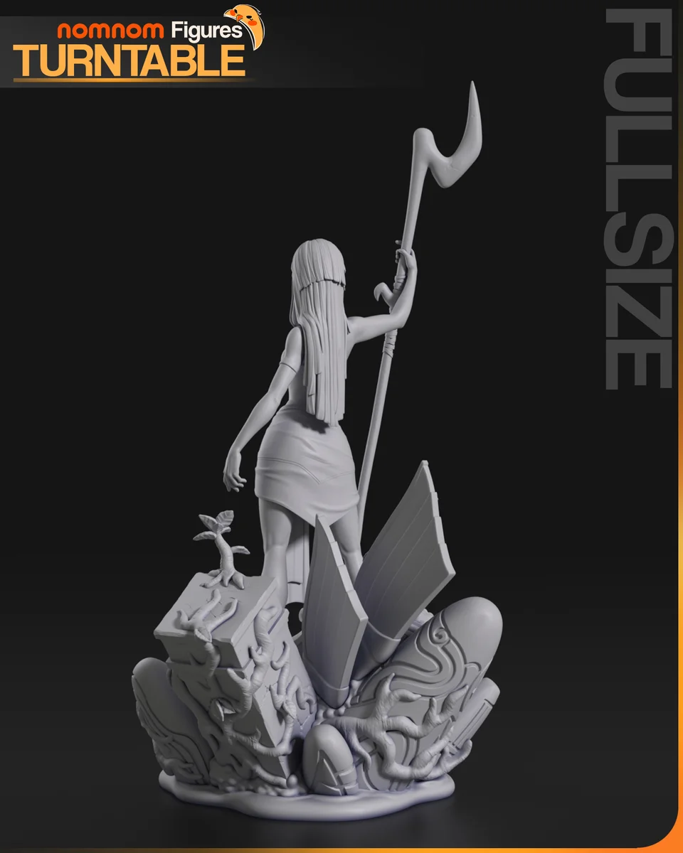 Kida | Fan Art | 3D Printed Resin Model Garage Kit | *Un-Painted* | Nomnom 11