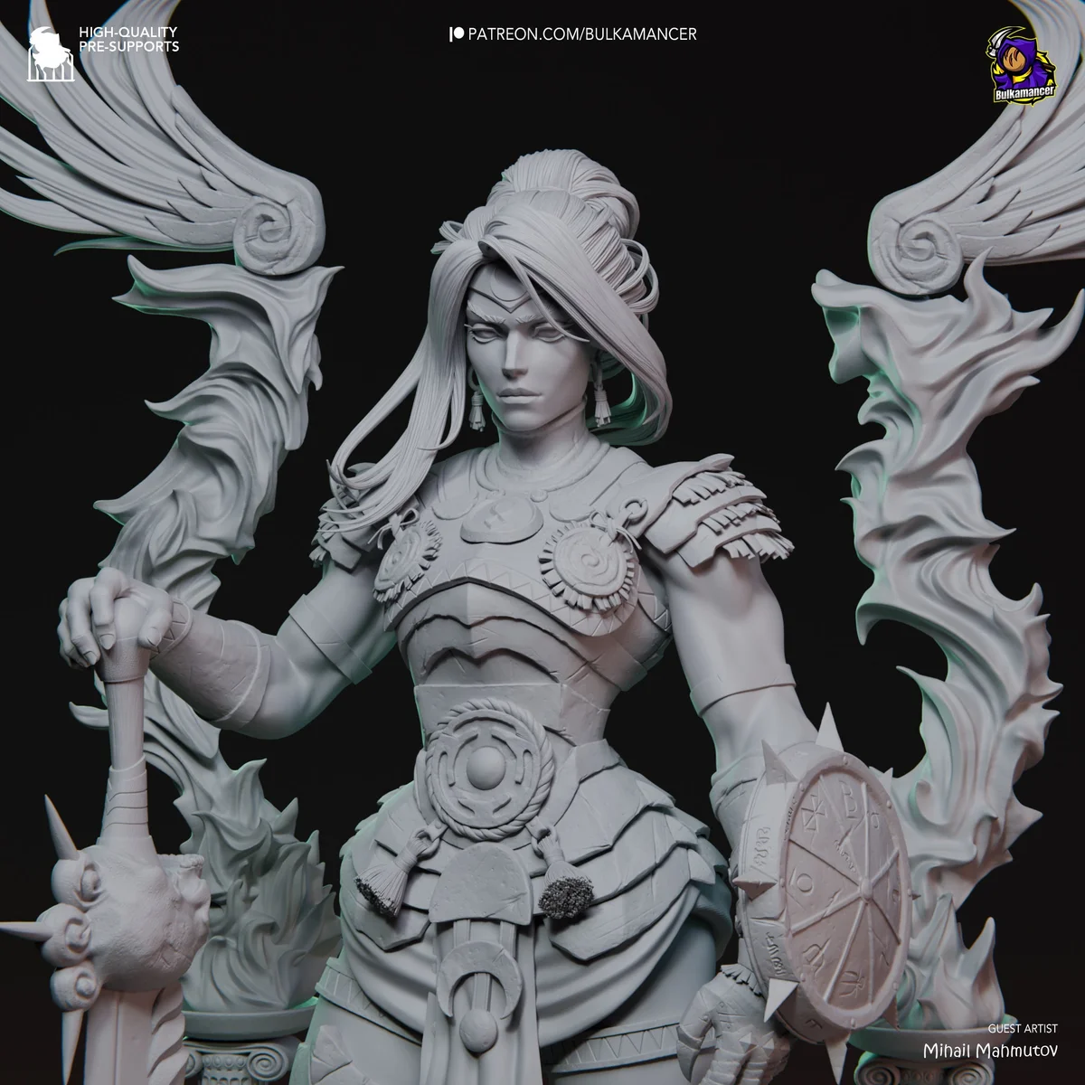 Nemesis | Fan Art | 3D Printed Resin Model Garage Kit | *Un-Painted* | Bulkamancer 6