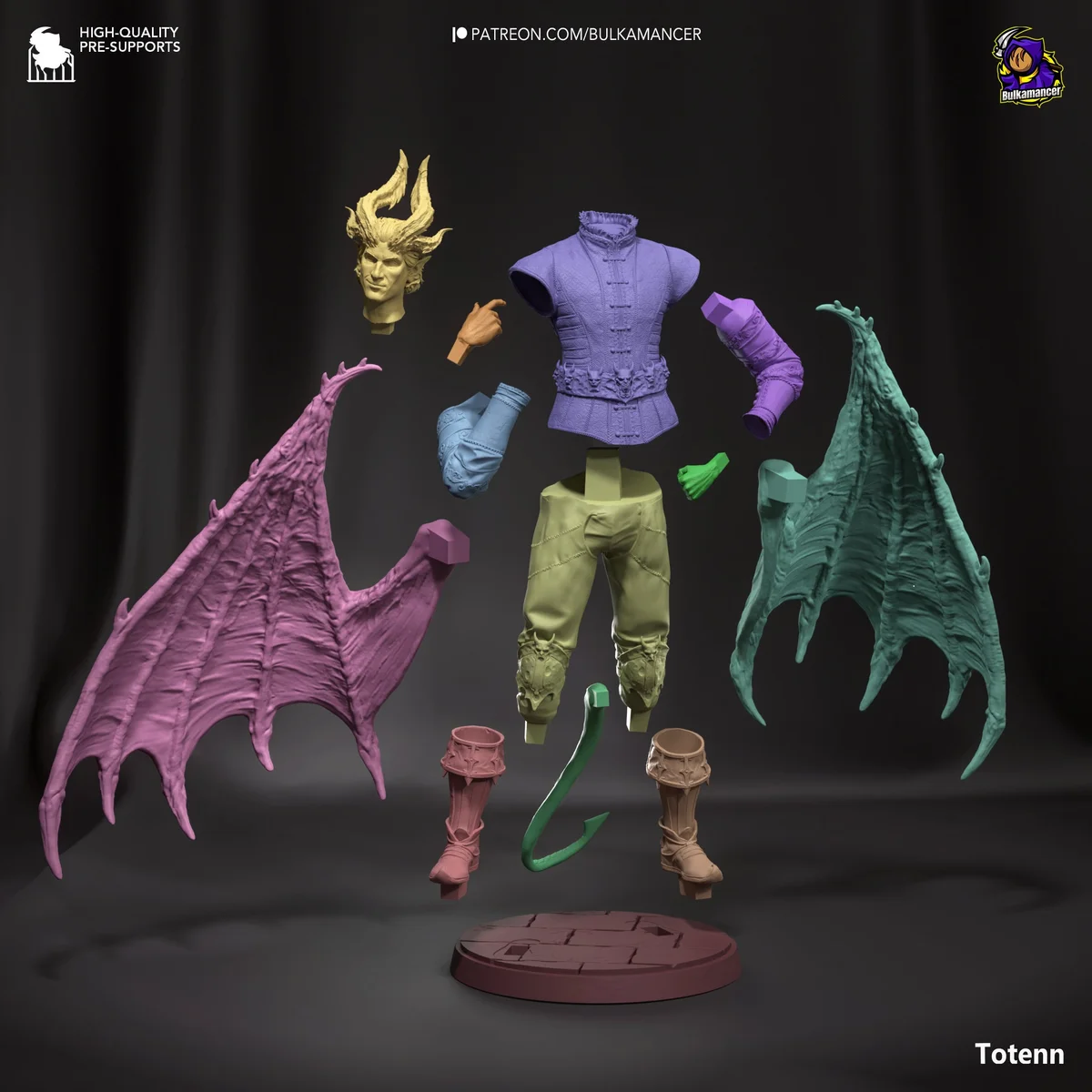 Fiend | Fan Art | 3D Printed Resin Model Garage Kit | *Un-Painted* | Bulkamancer 6