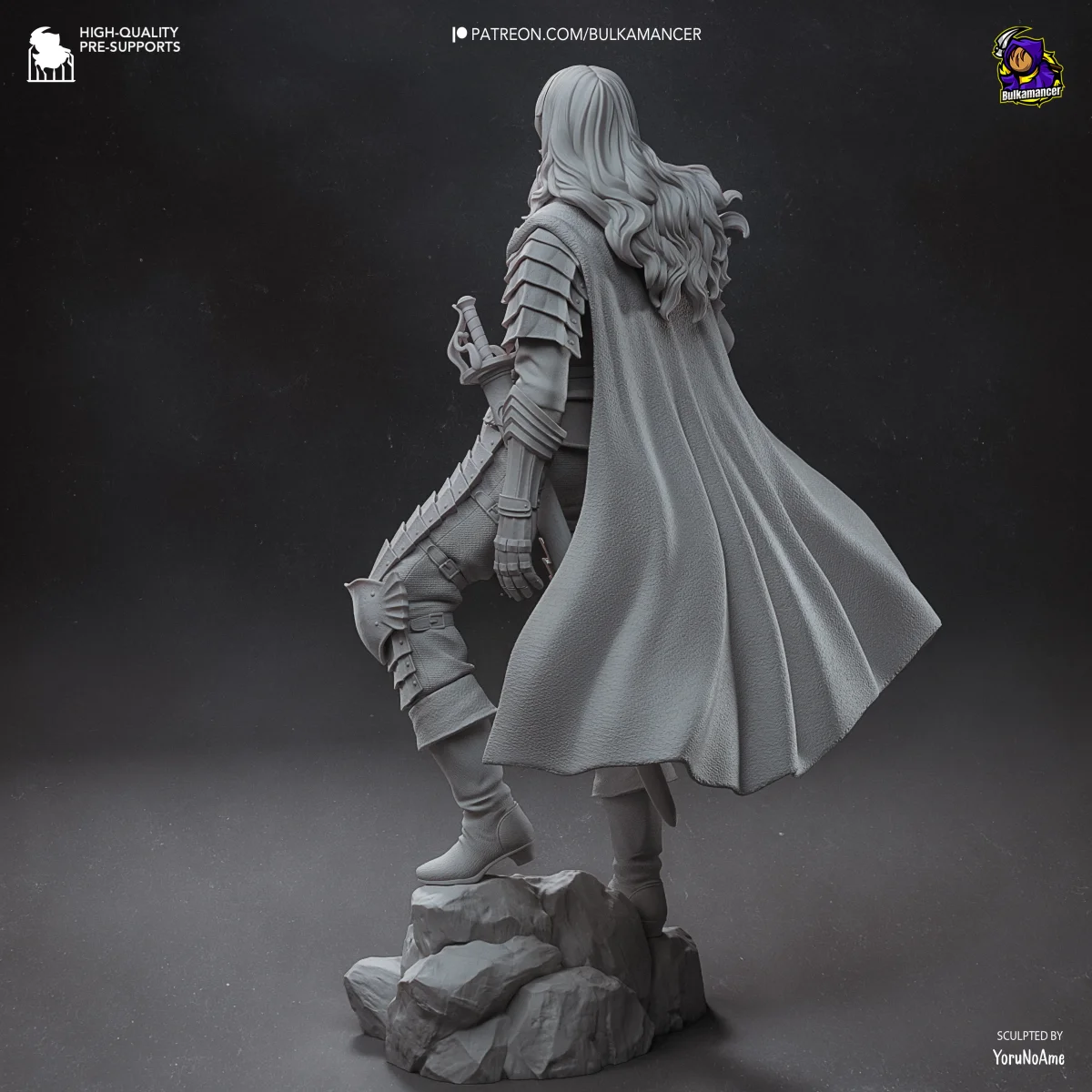 Griffith | Fan Art | 3D Printed Resin Model Garage Kit | *Un-Painted* | Bulkamancer 8