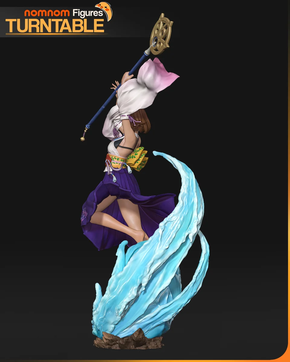 Yuna | Fan Art | 3D Printed Resin Model Garage Kit | *Un-Painted* | Nomnom 4