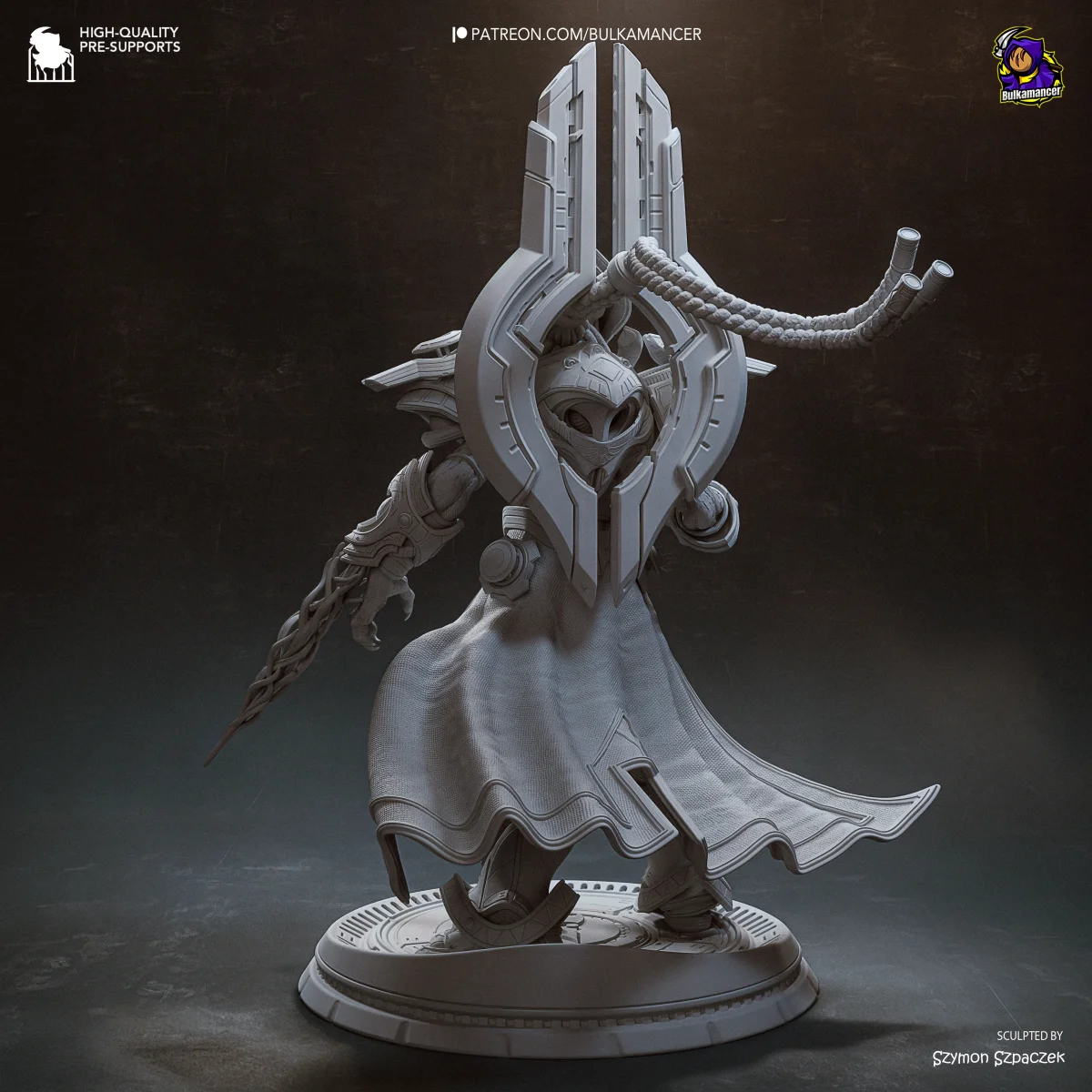 Artanis | Fan Art | 3D Printed Resin Model Garage Kit | *Un-Painted* | Bulkamancer 6