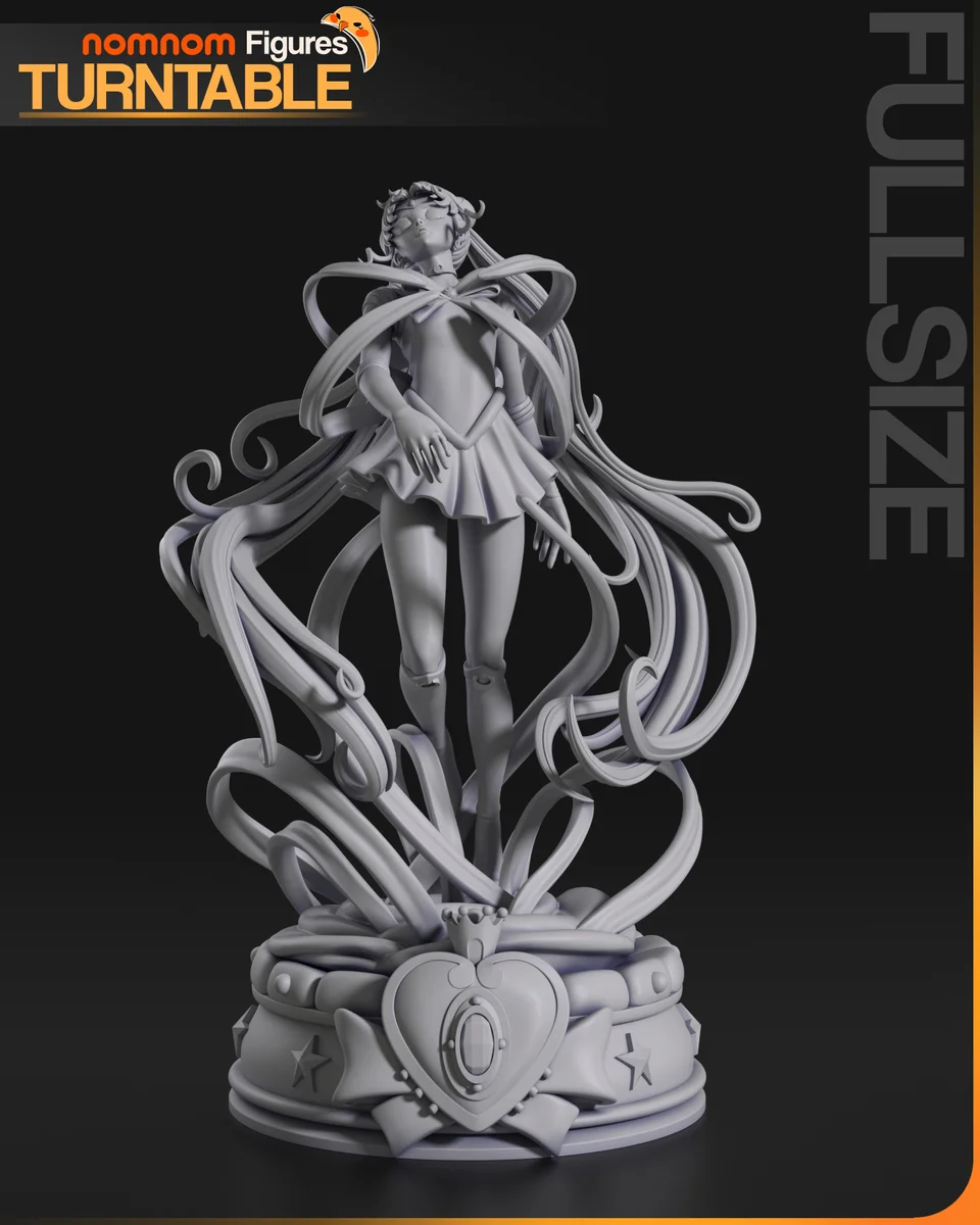 Sailor Moon | Fan Art | 3D Printed Resin Model Garage Kit | *Un-Painted* | Nomnom 4