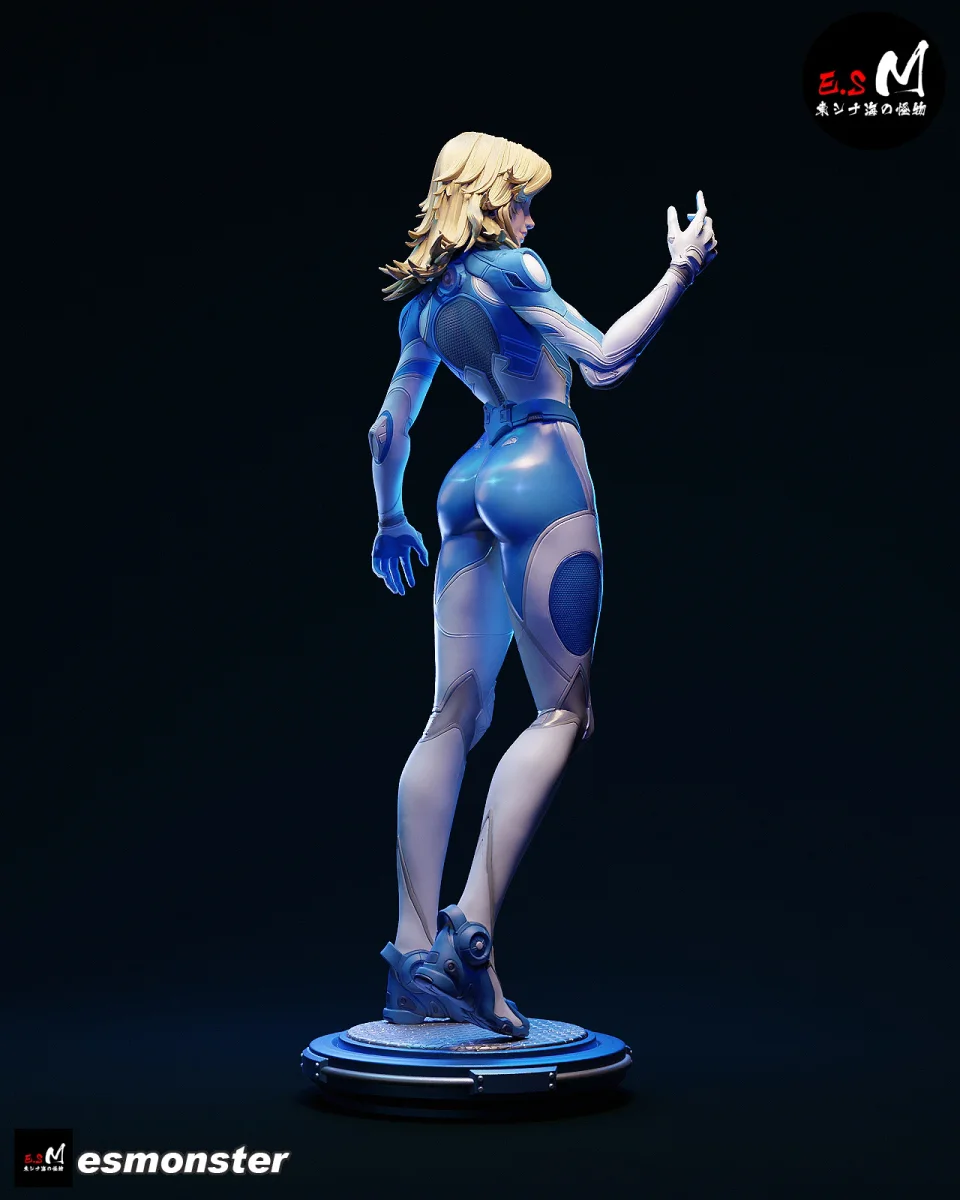 Invisible Woman | Fan Art | 3D Printed Resin Model Garage Kit | *Un-Painted* | ES Monster 3
