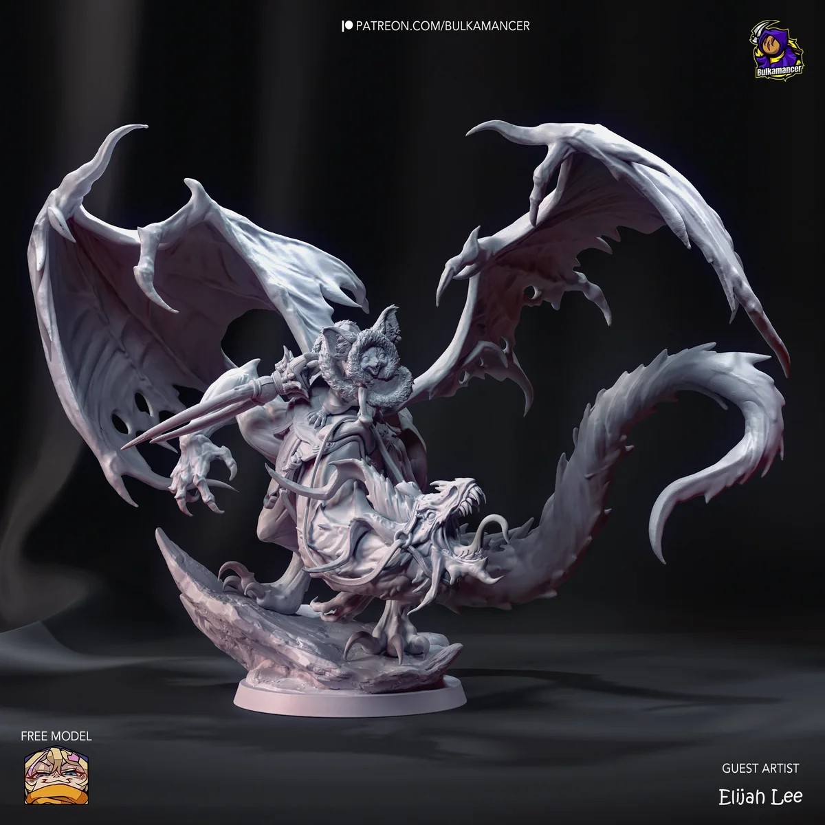 Palico | Fan Art | 3D Printed Resin Model Garage Kit | *Un-Painted* | Bulkamancer