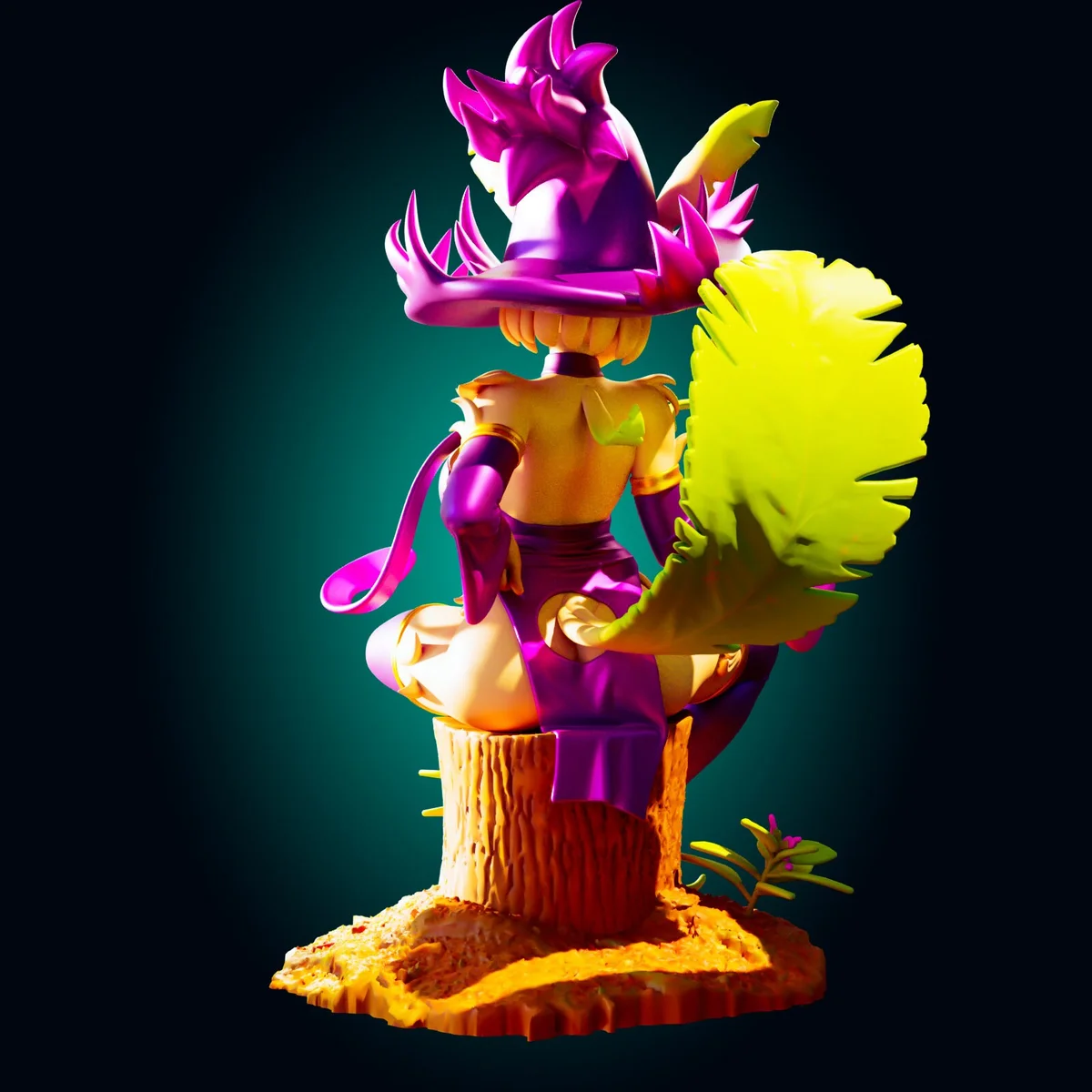 Leafeon | Fan Art | 3D Printed Resin Model Garage Kit | *Un-Painted* | Officer Rhu 3