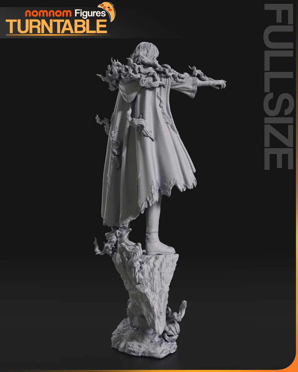 Melina | Fan Art | 3D Printed Resin Model Garage Kit | *Un-Painted* | Nomnom 7
