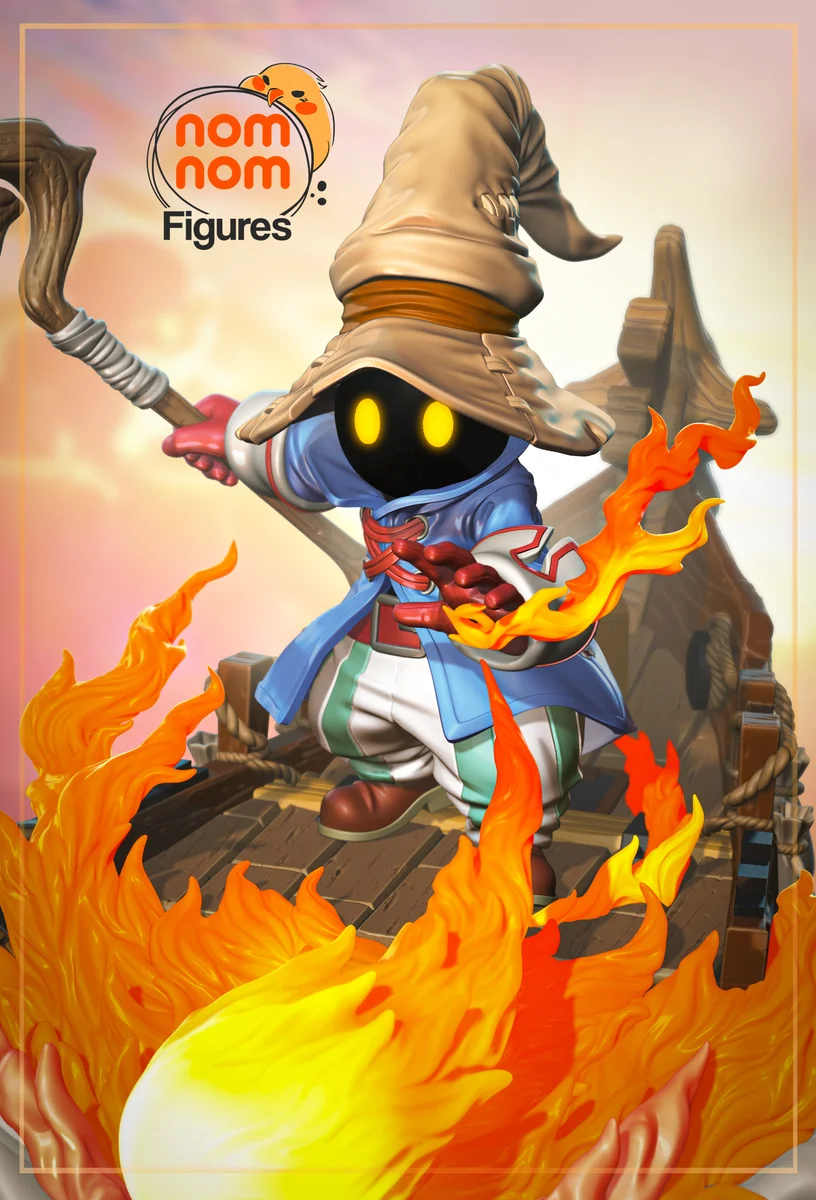 Vivi | Fan Art | 3D Printed Resin Model Garage Kit | *Un-Painted* | Nomnom