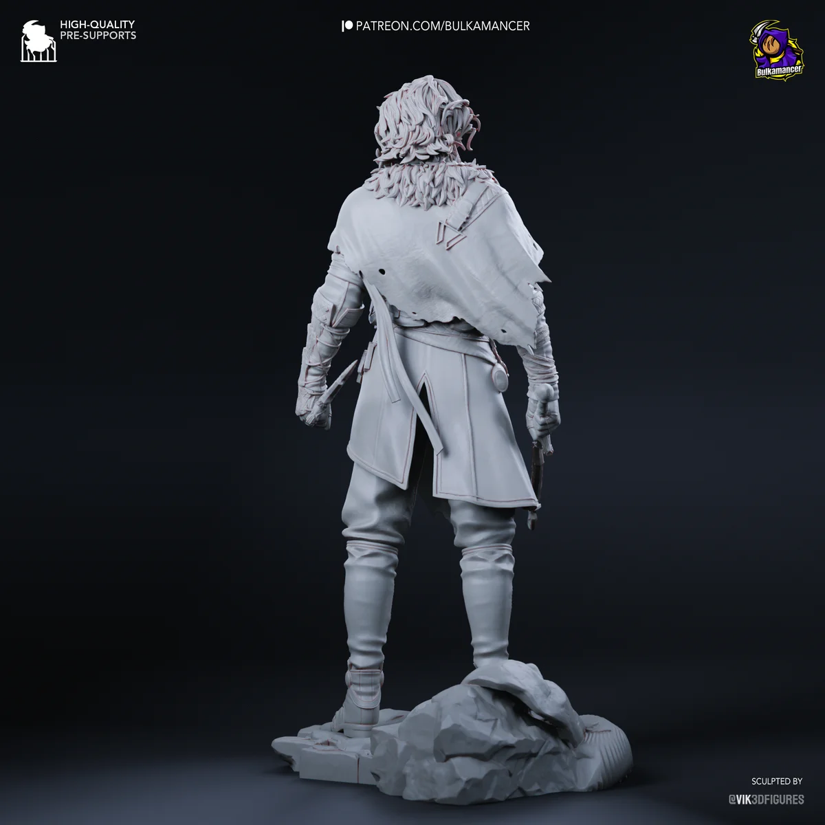 Verso - Clair Obscur: Expedition 33 | Fan Art | 3D Printed Resin Model Garage Kit | *Un-Painted* | Bulkamancer 10