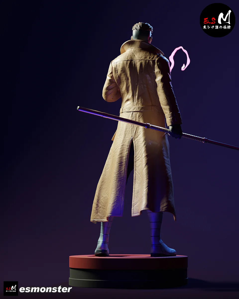 Gambit | Fan Art | 3D Printed Resin Model Garage Kit | *Un-Painted* | ES Monster 5