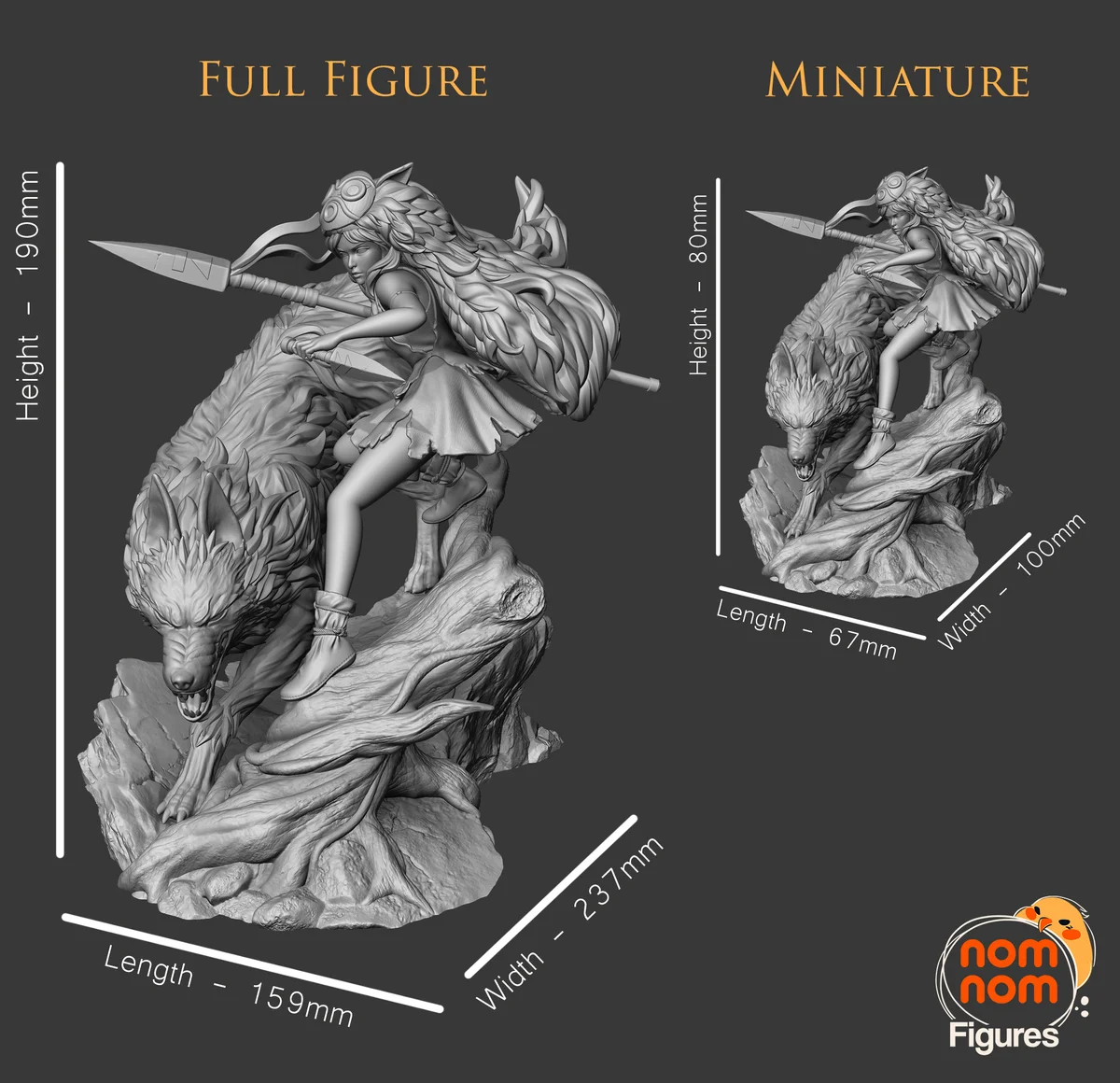 Bella Bells | Fan Art | 3D Printed Resin Model Garage Kit | *Un-Painted* | Nomnom 6