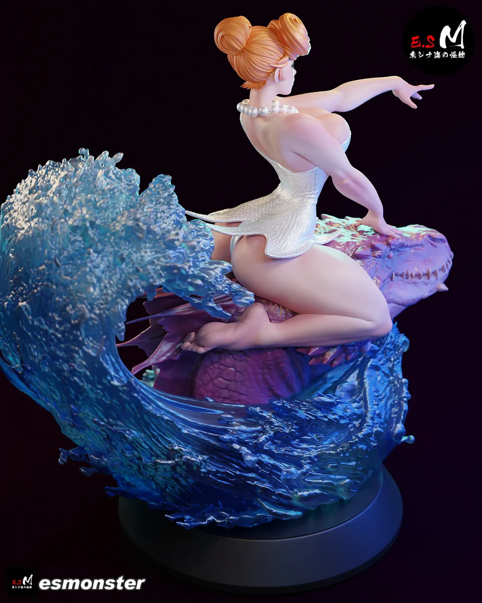 Wilma | Fan Art | 3D Printed Resin Model Garage Kit | *Un-Painted* | ES Monster 3