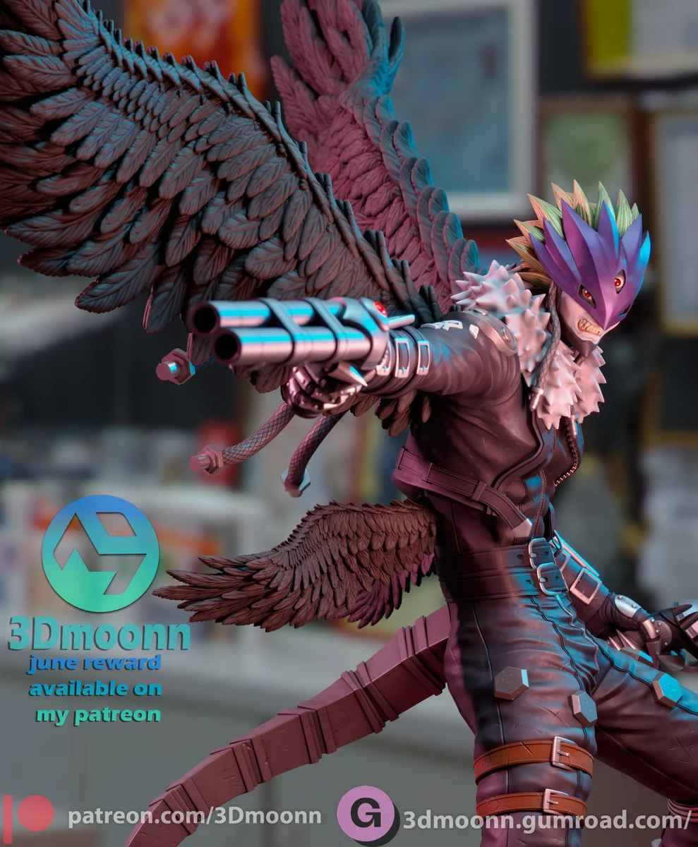 Beelzemon | Fan Art | 3D Printed Resin Model Garage Kit | *Un-Painted* | 3DMoonn 5
