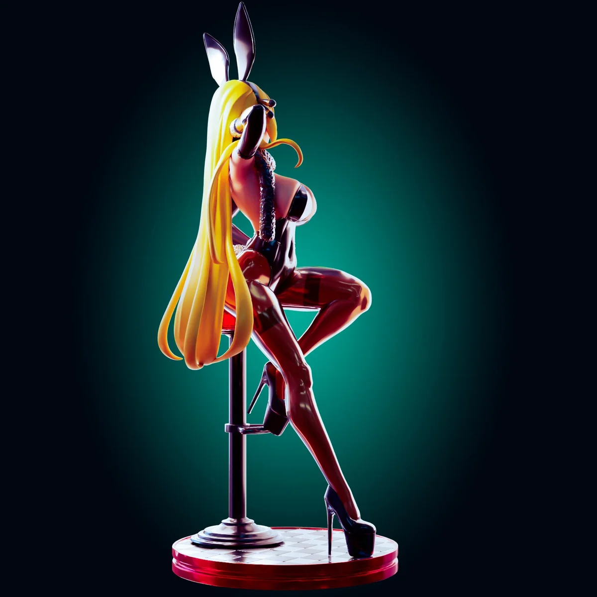 Cynthia | Fan Art | 3D Printed Resin Model Garage Kit | *Un-Painted* | Officer Rhu 3