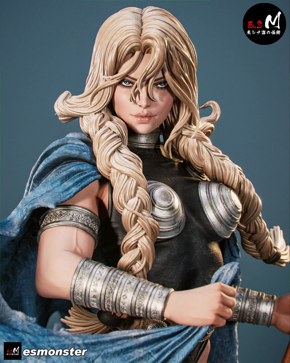 Valkyrie | Fan Art | 3D Printed Resin Model Garage Kit | *Un-Painted* | ES Monster