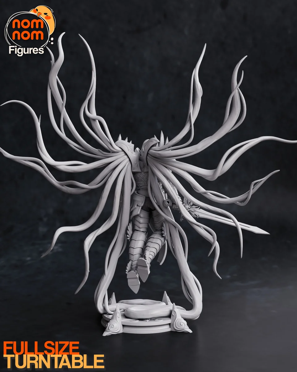 Tyrael | Fan Art | 3D Printed Resin Model Garage Kit | *Un-Painted* | Nomnom 4