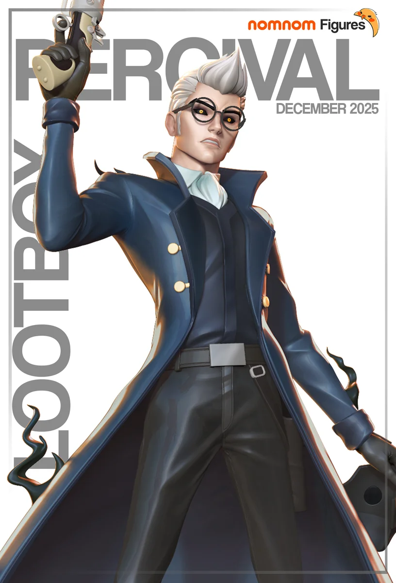 Percival De Rolo | Fan Art | 3D Printed Resin Model Garage Kit | *Un-Painted* | Nomnom
