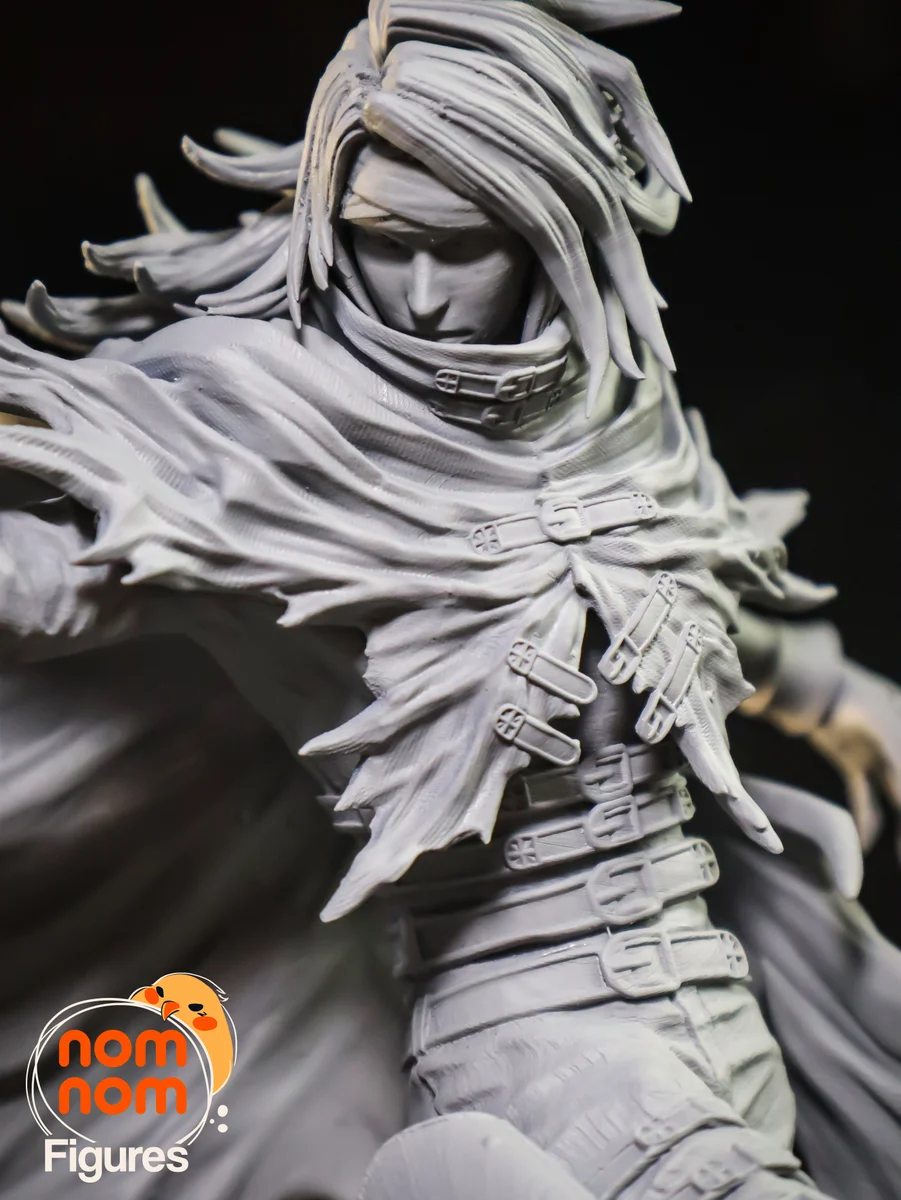 Vincent Valentine | Fan Art | 3D Printed Resin Model Garage Kit | *Un-Painted* | Nomnom 14