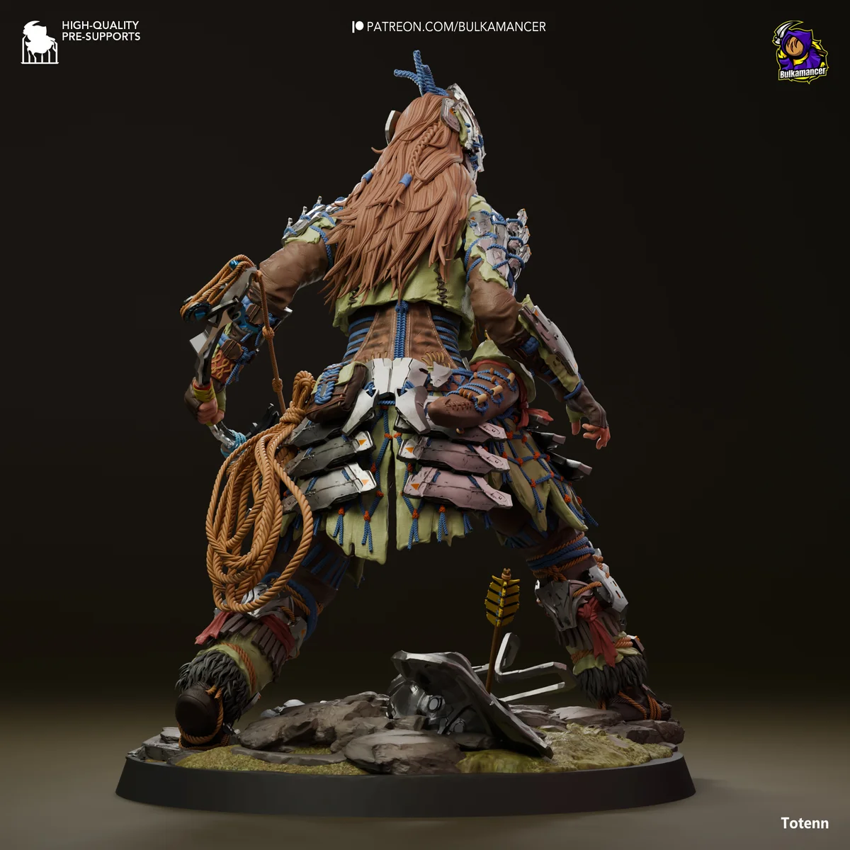 Aloy | Fan Art | 3D Printed Resin Model Garage Kit | *Un-Painted* | Bulkamancer 4