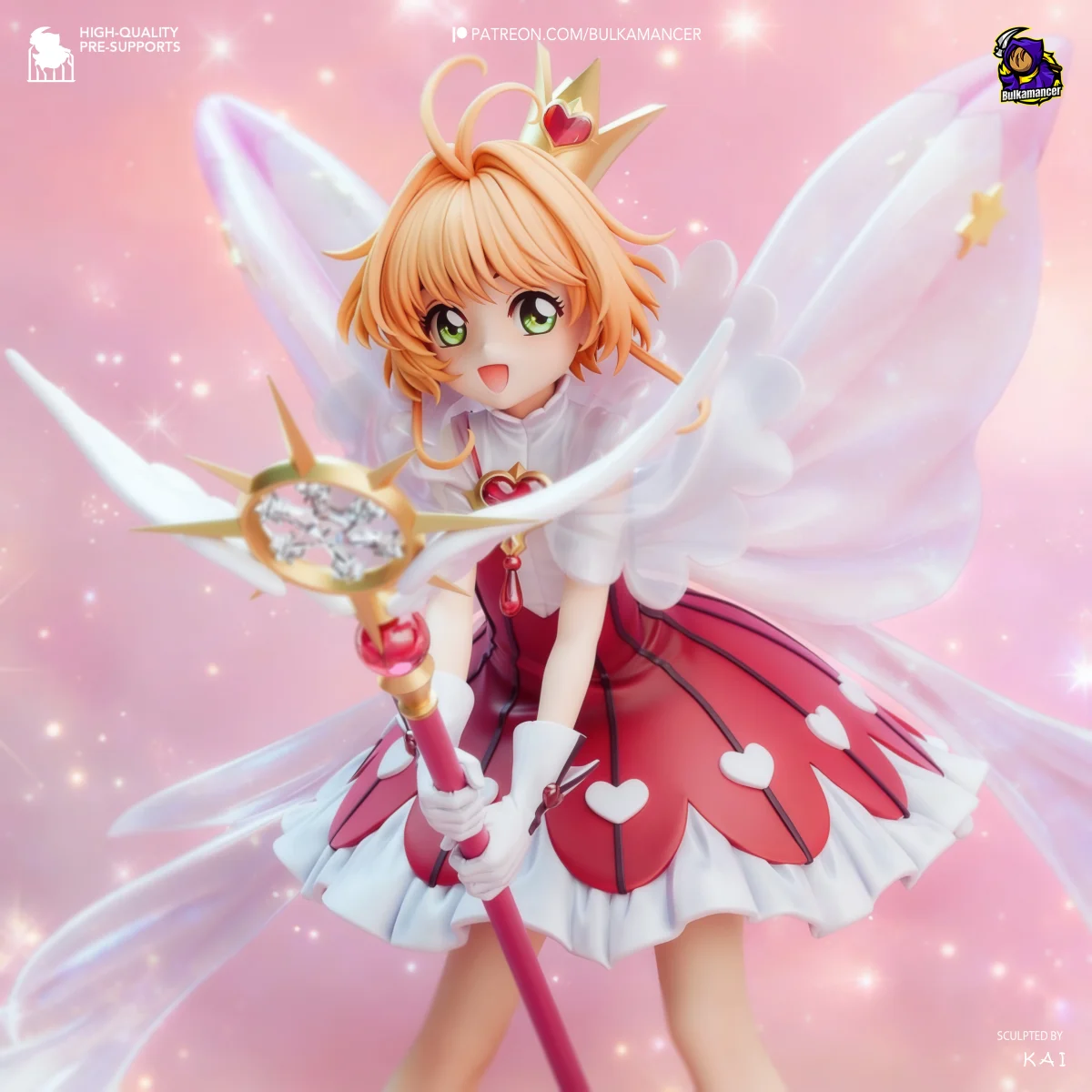 Cardcaptor Sakura | Fan Art | 3D Printed Resin Model Garage Kit | *Un-Painted* | Bulkamancer