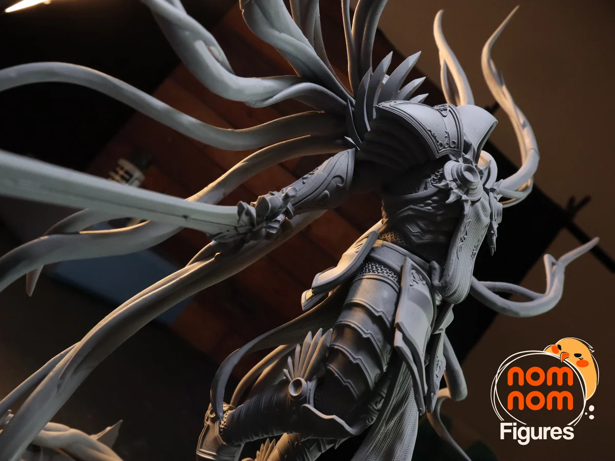 Tyrael | Fan Art | 3D Printed Resin Model Garage Kit | *Un-Painted* | Nomnom 16