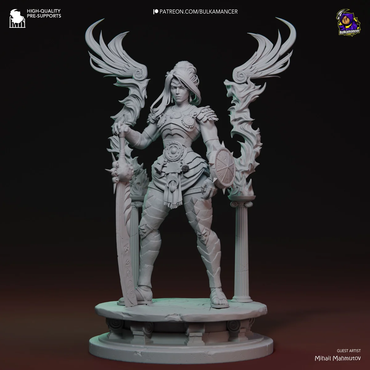 Nemesis | Fan Art | 3D Printed Resin Model Garage Kit | *Un-Painted* | Bulkamancer 5