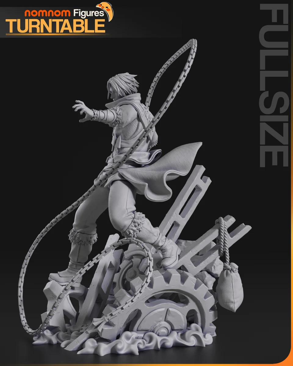 Trevor Belmont | Fan Art | 3D Printed Resin Model Garage Kit | *Un-Painted* | Nomnom 5