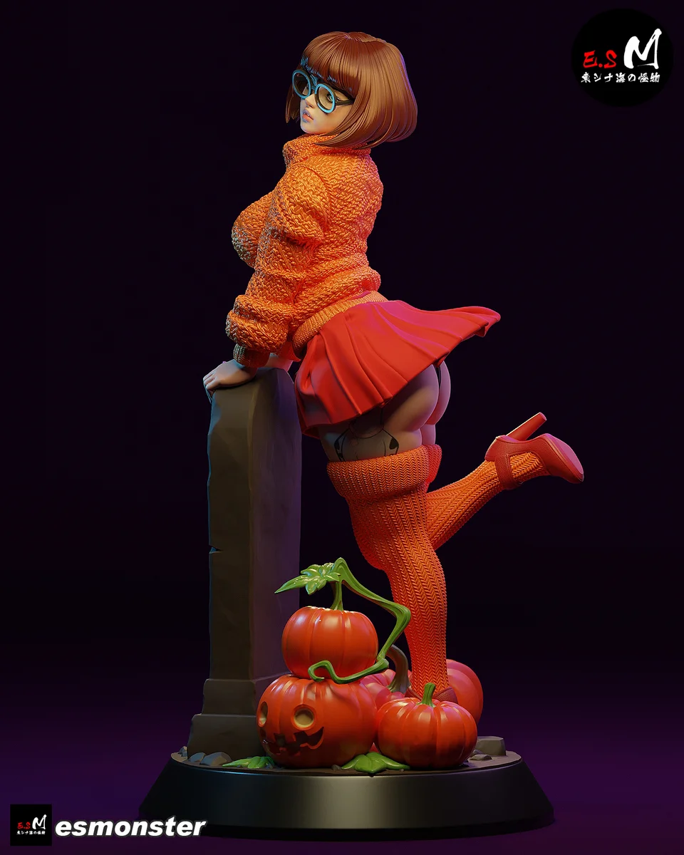 Velma P2 | Fan Art | 3D Printed Resin Model Garage Kit | *Un-Painted* | ES Monster 4