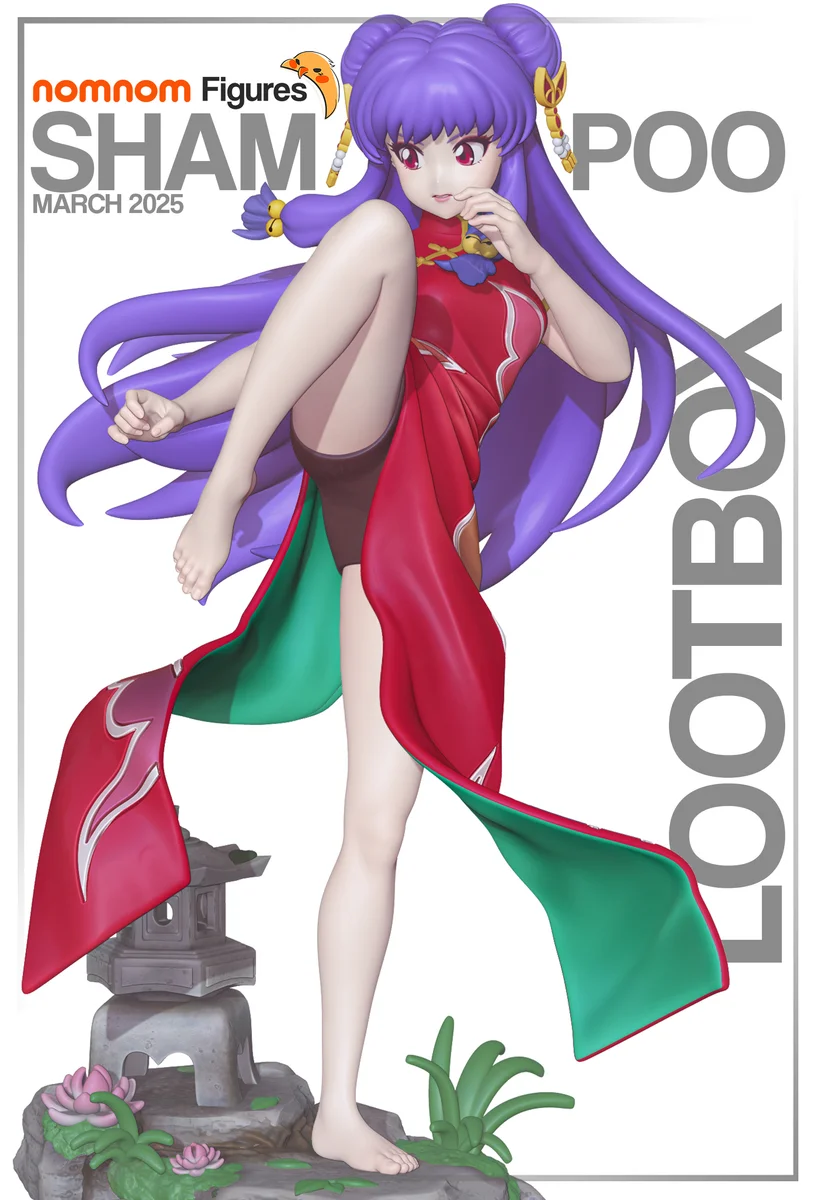 Shampoo | Fan Art | 3D Printed Resin Model Garage Kit | *Un-Painted* | Nomnom