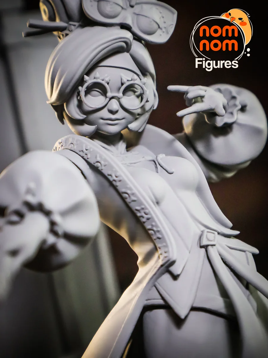 Purah | Fan Art | 3D Printed Resin Model Garage Kit | *Un-Painted* | Nomnom 13