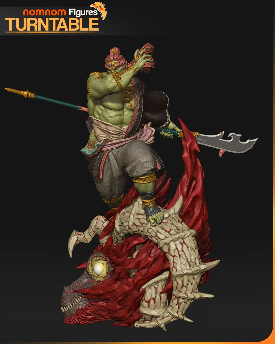 Ganondorf | Fan Art | 3D Printed Resin Model Garage Kit | *Un-Painted* | Nomnom 4