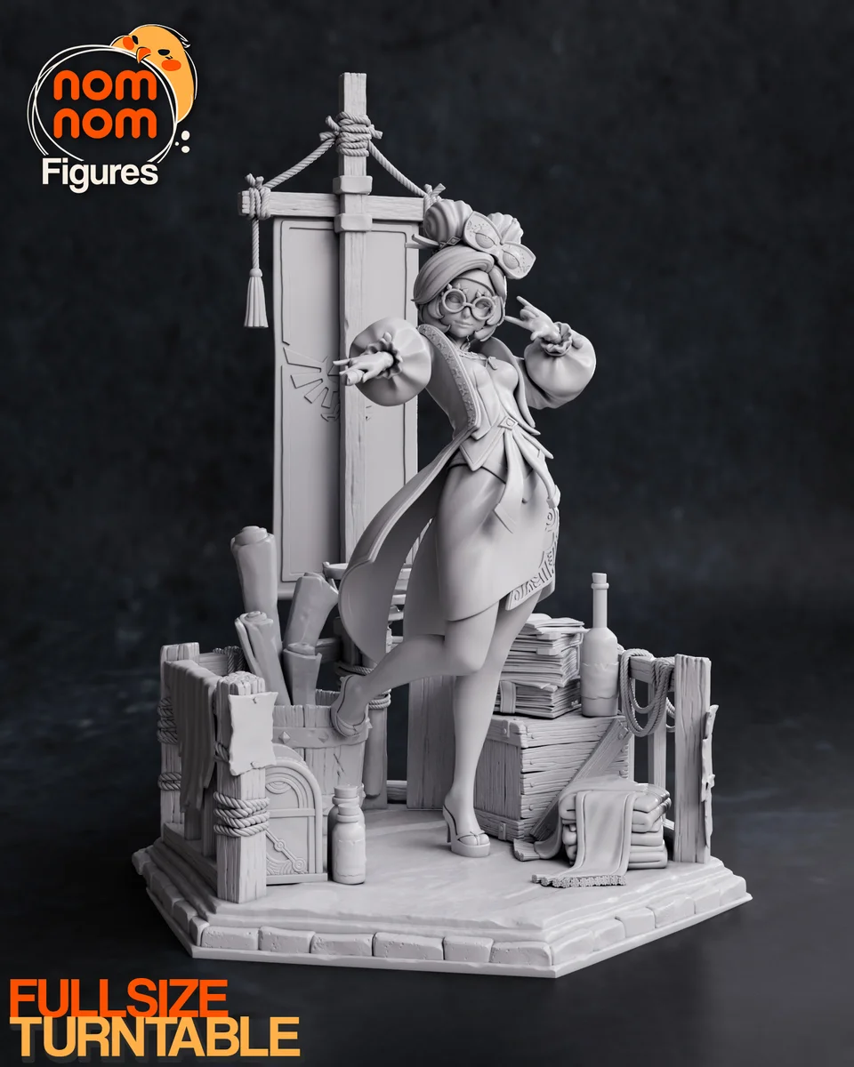 Purah | Fan Art | 3D Printed Resin Model Garage Kit | *Un-Painted* | Nomnom 6