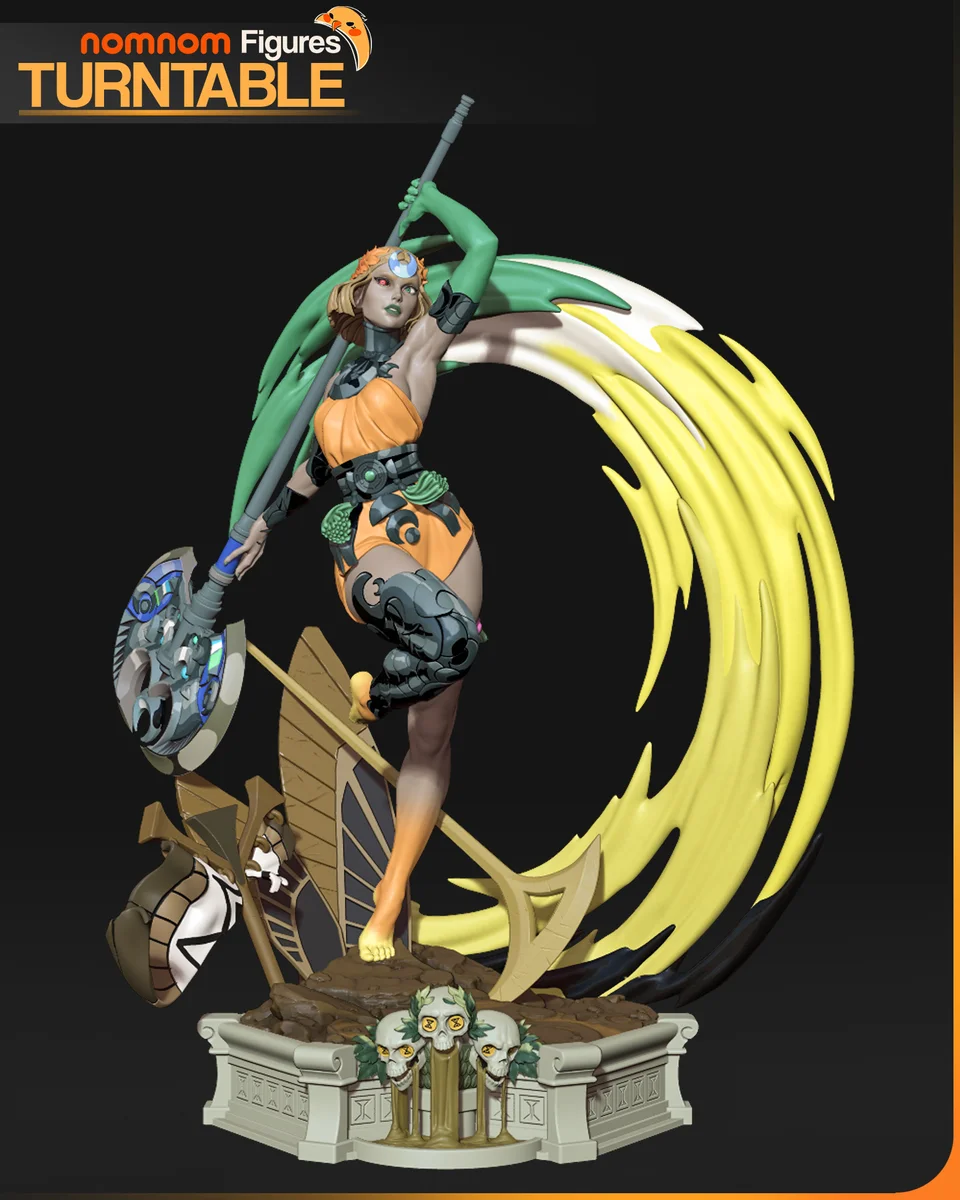Melinoe | Fan Art | 3D Printed Resin Model Garage Kit | *Un-Painted* | Nomnom 3