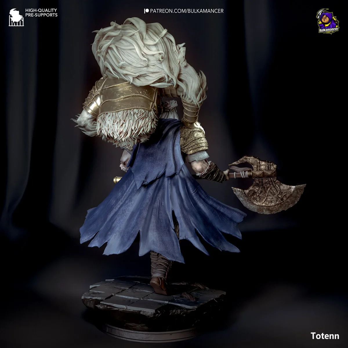 Godfrey | Fan Art | 3D Printed Resin Model Garage Kit | *Un-Painted* | Bulkamancer 4