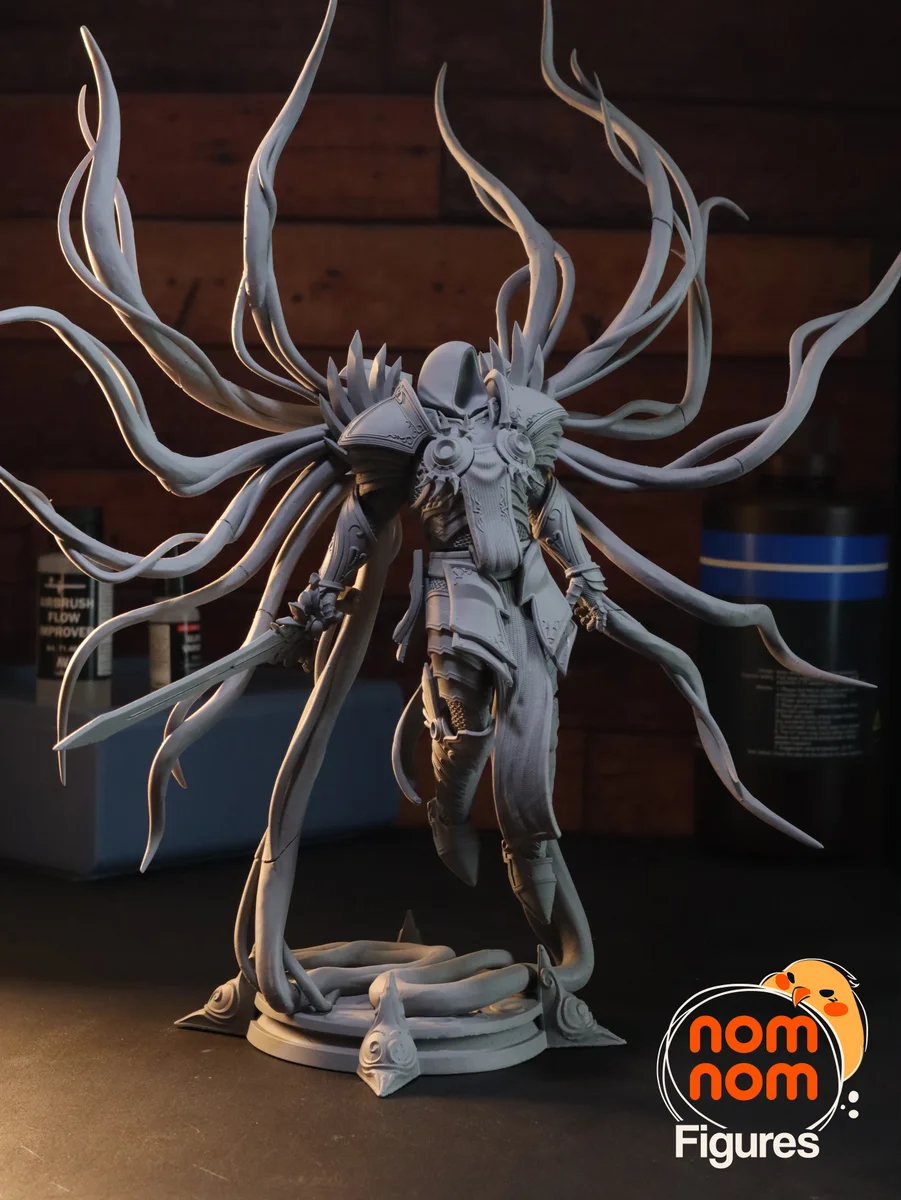 Tyrael | Fan Art | 3D Printed Resin Model Garage Kit | *Un-Painted* | Nomnom 14