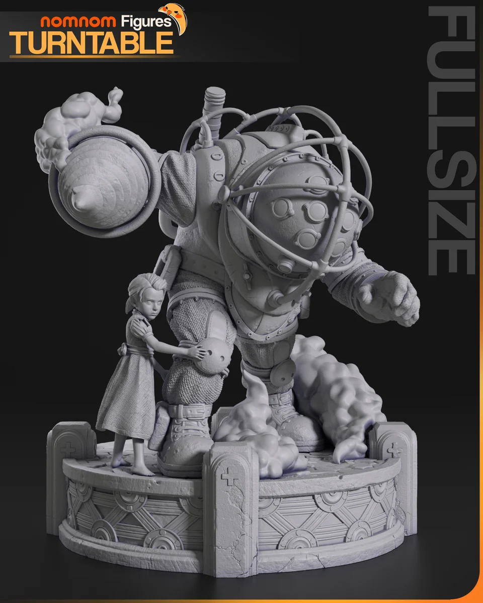Bouncer | Fan Art | 3D Printed Resin Model Garage Kit | *Un-Painted* | Nomnom 5