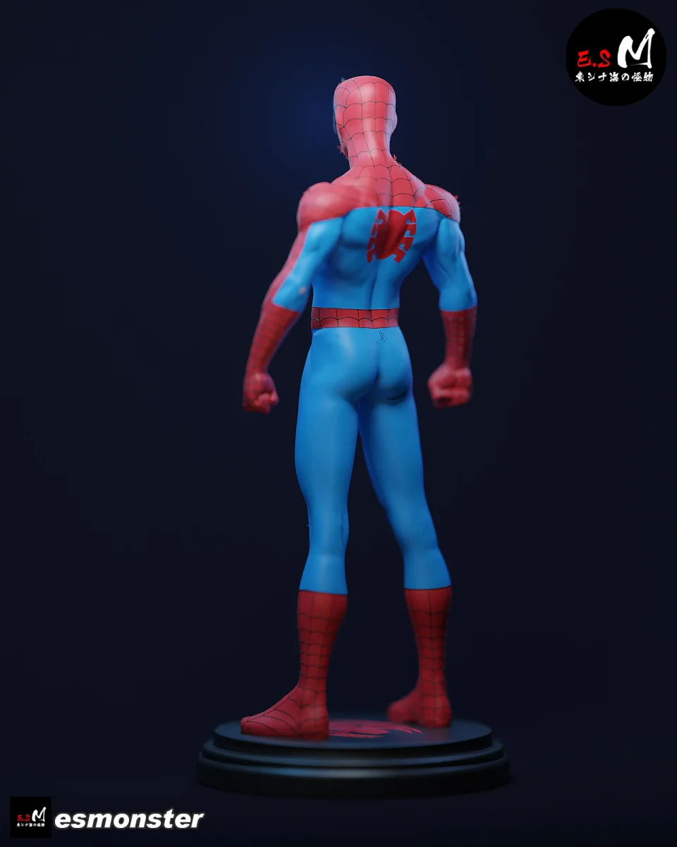 Spidey | Fan Art | 3D Printed Resin Model Garage Kit | *Un-Painted* | ES Monster 4
