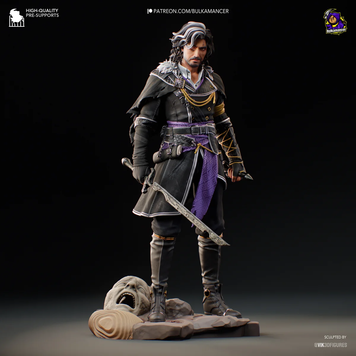 Verso - Clair Obscur: Expedition 33 | Fan Art | 3D Printed Resin Model Garage Kit | *Un-Painted* | Bulkamancer 4