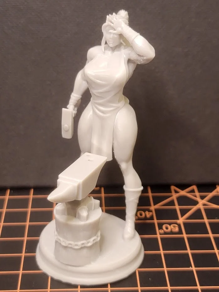 Blacksmith | Fan Art | 3D Printed Resin Model Garage Kit | *Un-Painted* | Digital Dark 4