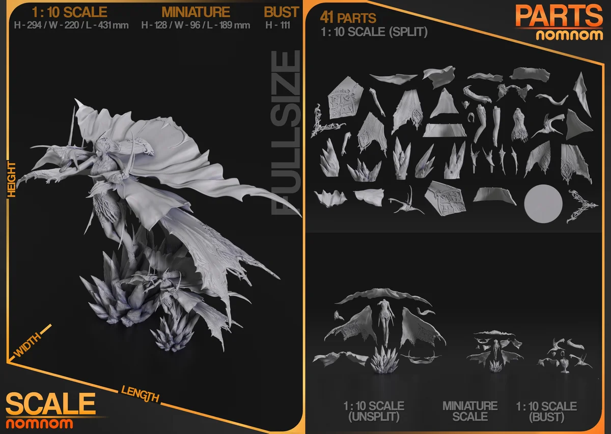 Shiva | Fan Art | 3D Printed Resin Model Garage Kit | *Un-Painted* | Nomnom 3