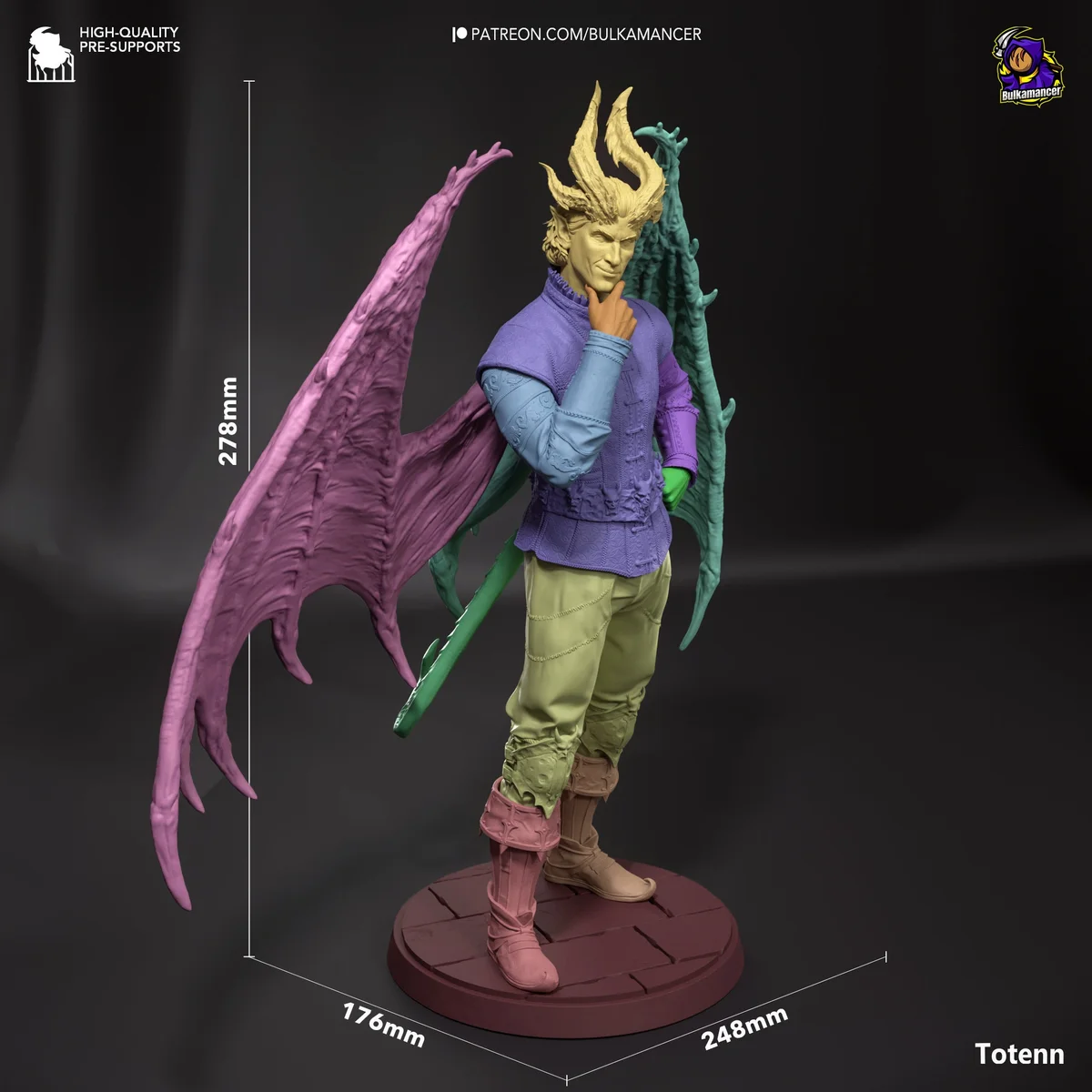 Fiend | Fan Art | 3D Printed Resin Model Garage Kit | *Un-Painted* | Bulkamancer 5