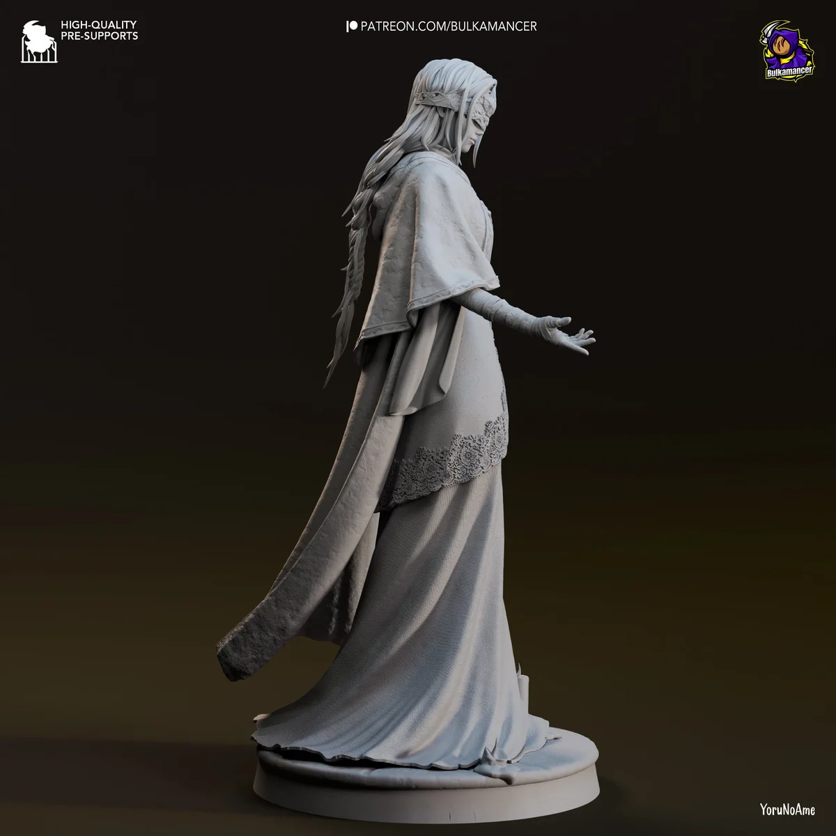 Fire Keeper | Fan Art | 3D Printed Resin Model Garage Kit | *Un-Painted* | Bulkamancer 7